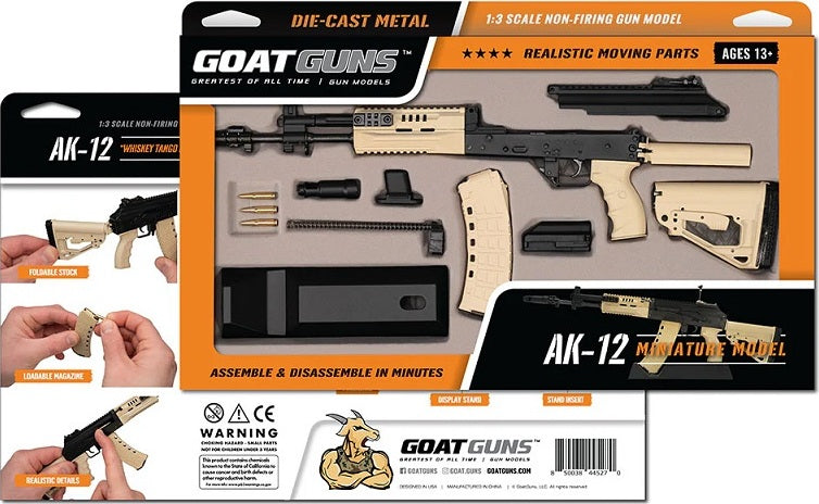 1/3 Scale Die Cast AK12 Model, FDE