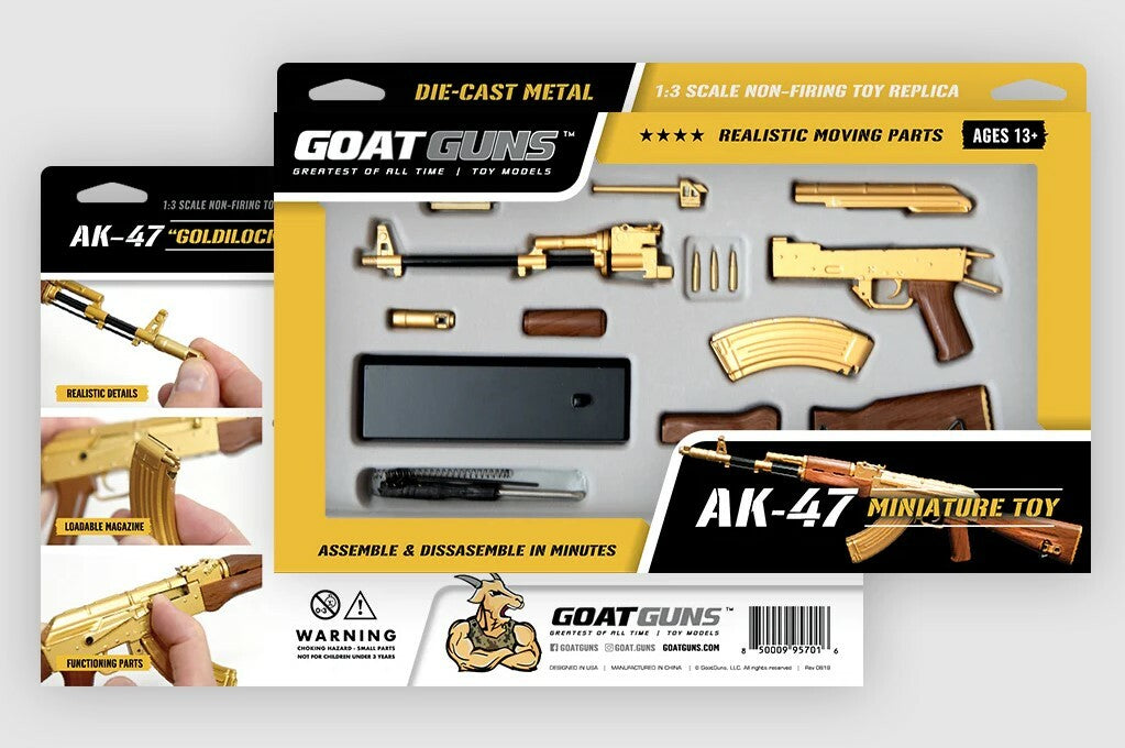 AK47 Model, Gold