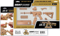 1/3 Scale Die Cast AR15 Model, Coyote