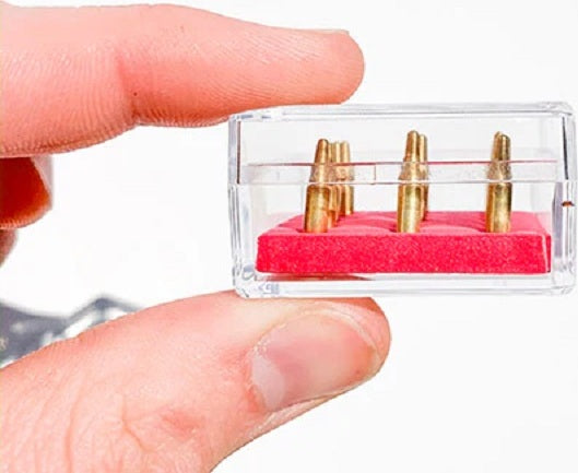 Mini AR Dummy Brass Rounds, for AR15 Models