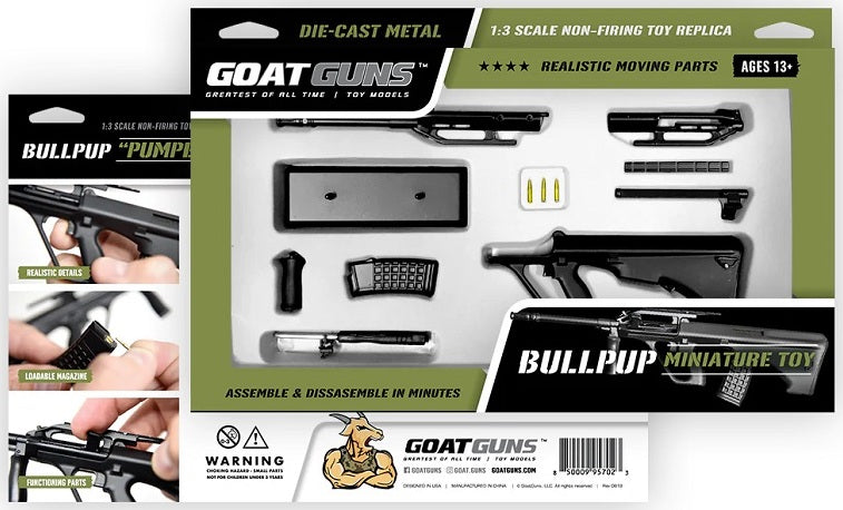 1/3 Scale Die Cast Bullpup Model, Black
