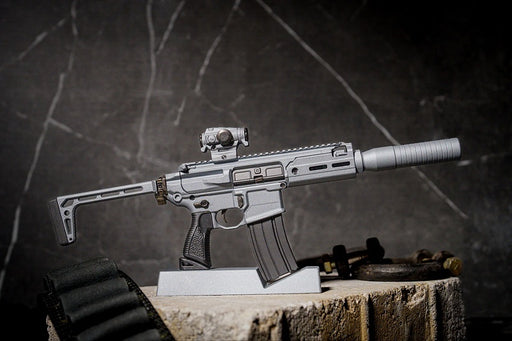 1/3 Scale Die Cast Sig Sauer MCX Model, Grey