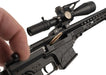 1/4 Scale Die Cast Barrett MRAD MK22 Model, Black