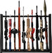 1/3 Scale Die Cast 10 Slot Gun Rack, Black