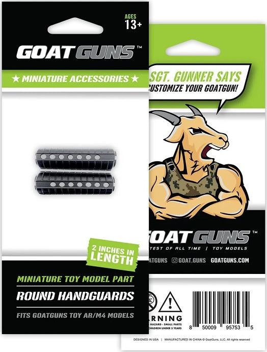 Mini Round Handguards, Fits AR15 Base Models