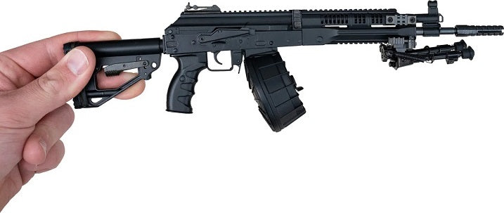 1/3 Scale Die Cast RPK-16 LMG Model, Black