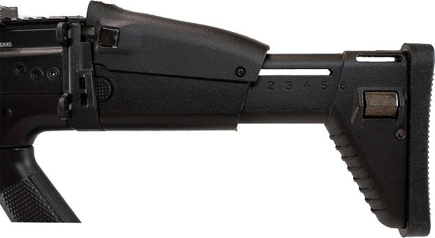 1/3 Scale Die Cast FN Scar Model, Black