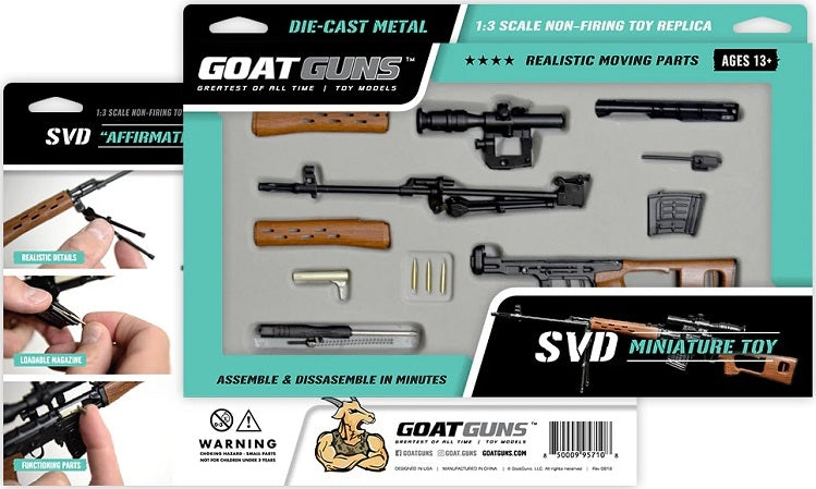 1/4 Scale Die Cast SVD Model