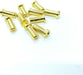 Maclan MAX Current 5mm Low Profile Gold Bullet Connectors
