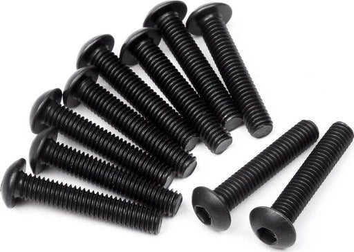 Button Head Screw M3X16mm (Hex Socket/10pcs)