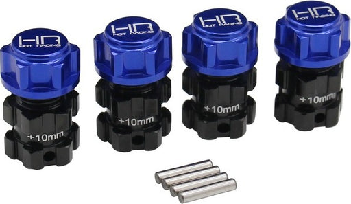 Alum +10mm Splined 17mm Hubs Hex, for E-Revo2.0