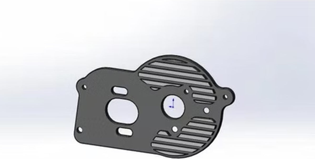 Adjustable Aluminum Motor Mount, for Mini-T 2.0 B2
