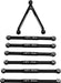 Aluminum Link Set for LWB, 133.7mm, for SCX24