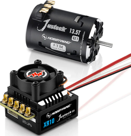 Xerun XR10 Justock G3S, JS4 13.5T G2.1 Motor Combo
