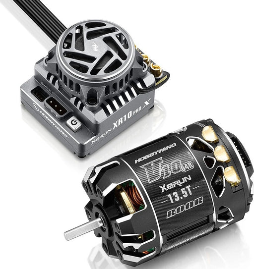 XR10 Pro G3X ESC + V10 G4R 13.5T Spec Motor Combo