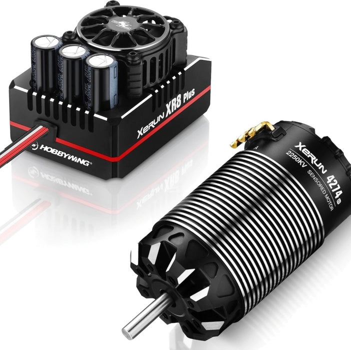 XR8 Plus Combo GS2 ESC + 4274 Motor (2250kv)