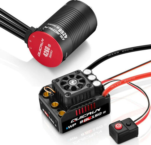Quicrun 8BL150 G2 ESC with Ezrun 4268L G2 Motor