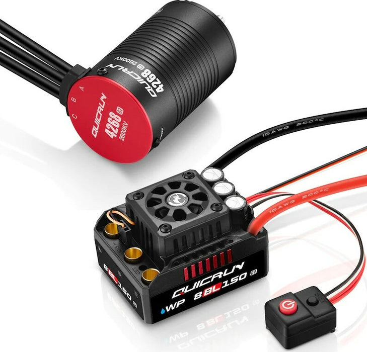 Quicrun 8BL150 G2 ESC with Ezrun 4268L G2 Motor