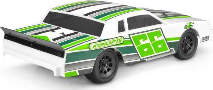 1987 Chevy Monte Carlo, Street Stock 1/10 Clear Body Light We