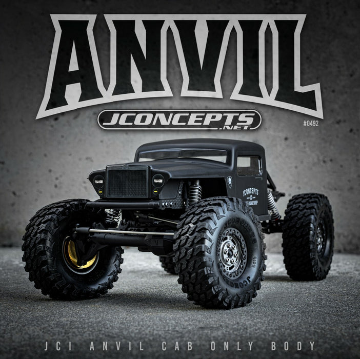 JCI Anvil, Cab Only Body, Fits Traxxas TRX-4 Sport, Enduro,
