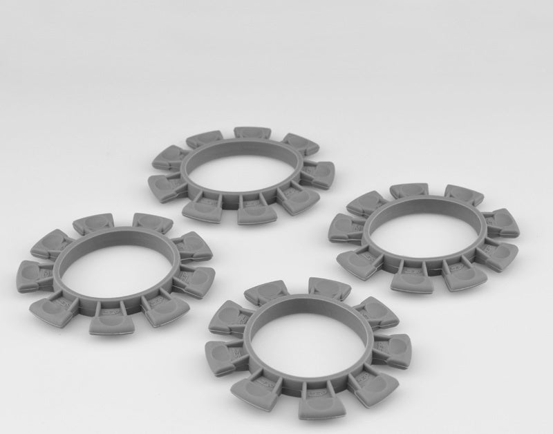 Satellite Tire Gluing Rubber Bands - Gray