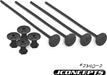 1/10th Off-Road Tire Stick, Holds 4 Mounted Tires, Black