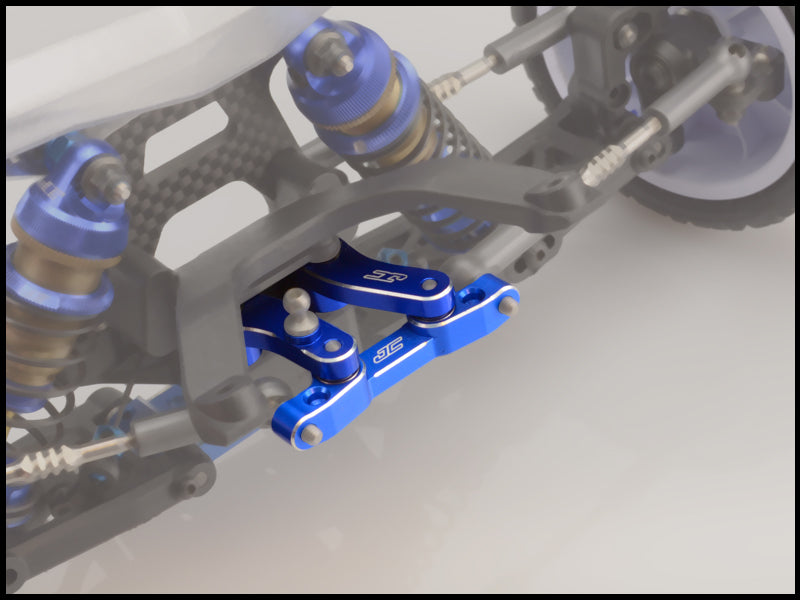 Alum Steering Bellcrank Blue B6.2 & B6.3