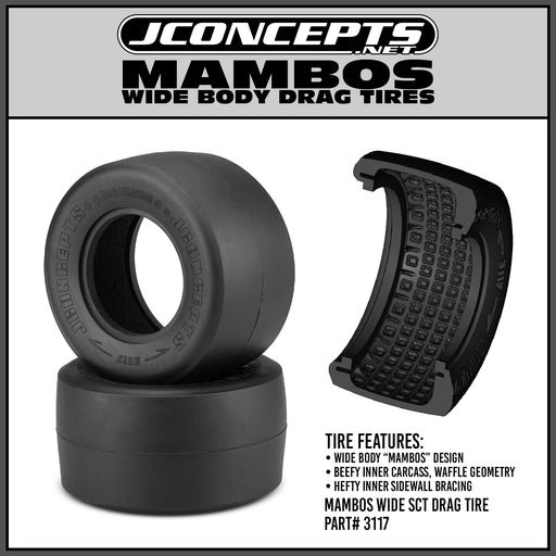 Mambos - Green Compound Drag Racing Rear Tire