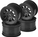9 Shot 2.2" Rear Wheel, Black, Fits B7, B6.4, B74.2, YZ2, YZ4