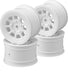 9 Shot 2.2" Rear Wheel, White, Fits B7, B6.4, B74.2, YZ2, YZ4