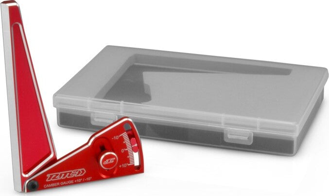RM2 Aluminum Camber Gauge, 120mm, Red