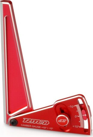RM2 Aluminum Camber Gauge, 120mm, Red