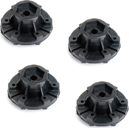 1/10 SC Wheel Adapters 12mm, 1/2" Offset, Wide for Traxxas