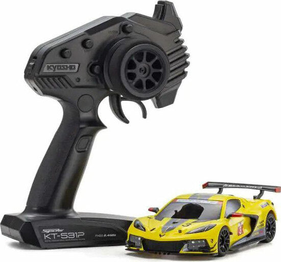MINI-Z RWD Series Ready Set Chevrolet Corvette C8.R Yellow