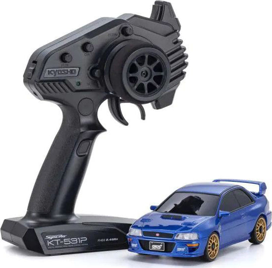 MINI-Z AWD Subaru Impreza STi 22B Blue
