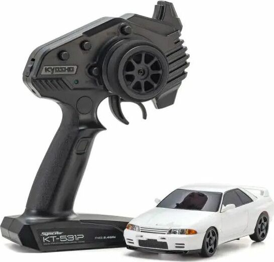 Mini-Z AWD Nissan Skyline GT-R White