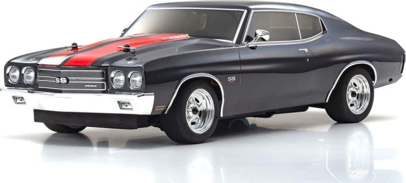 1/10 EP Fazer Mk2 1970 Chevy Chevelle SS, Tuxedo Black, RTR