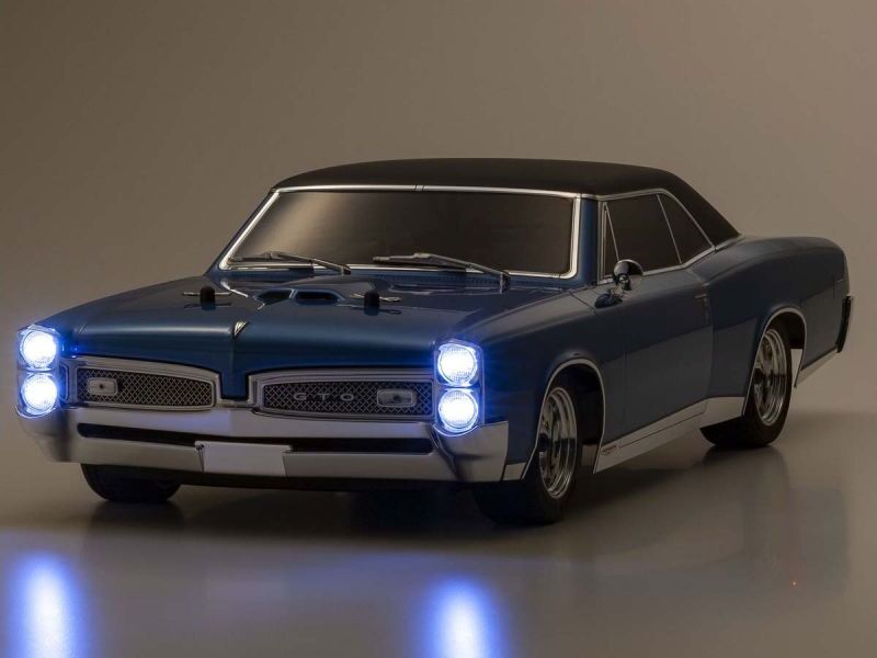 Fazer Mk2 FZ02 1967 Pontiac GTO, Tyrol Blue, 1/10 Electric