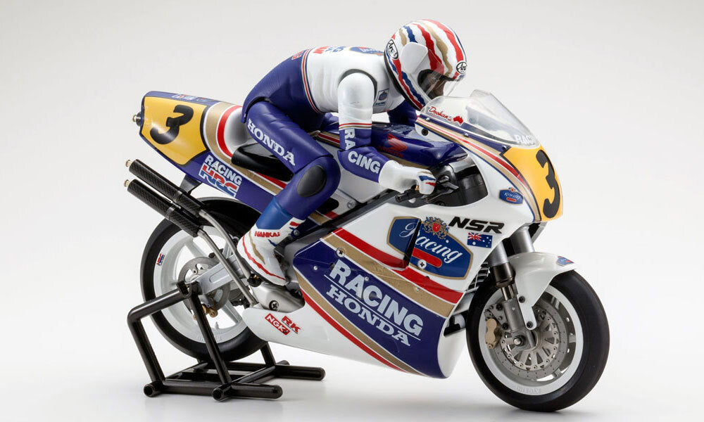 1/8 EP Motorcycle Hanging on Racer Honda NSR500 1991 Kit