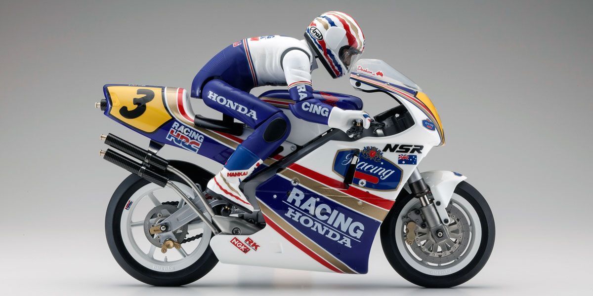 1/8 EP Motorcycle Hanging on Racer Honda NSR500 1991 Kit