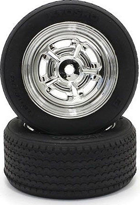 Glued Vintage TC Tire FZ02 (M / Rostyle Plate / 2pcs)