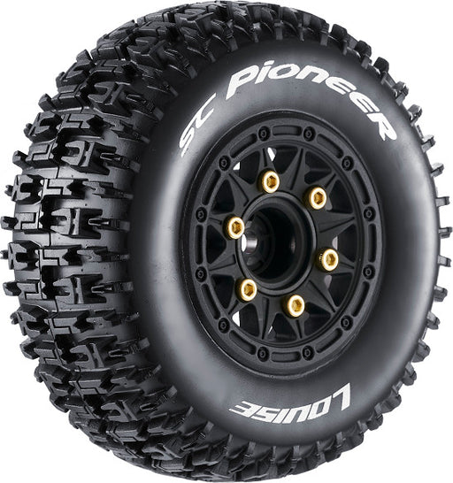 SC-Pioneer 1/10 Short Course Tires, Soft, 12, 14 & 17mm