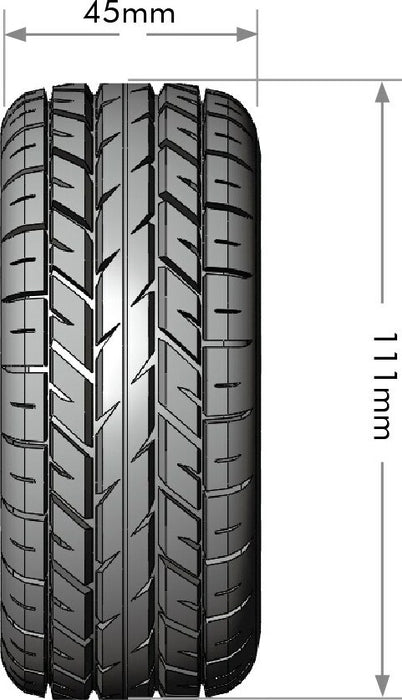 SC-Rocket 1/10 Short Course Tires, Soft, 12, 14 & 17mm