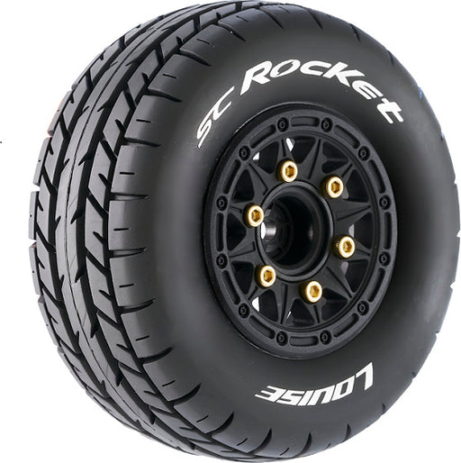 SC-Rocket 1/10 Short Course Tires, Soft, 12, 14 & 17mm
