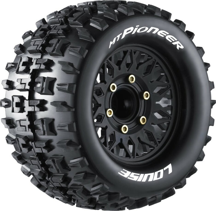 MT-Pioneer Soft, 1/10 Monster Truck Tires, 0 & 1/2 " Offset,