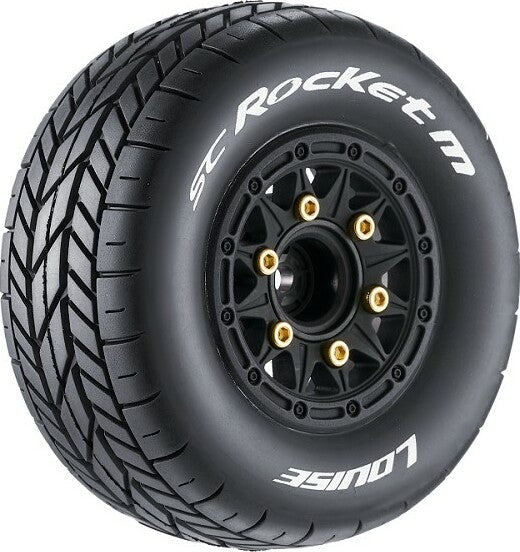 SC-Rocket M Oval Track 1/10 Short Course Tires, Super