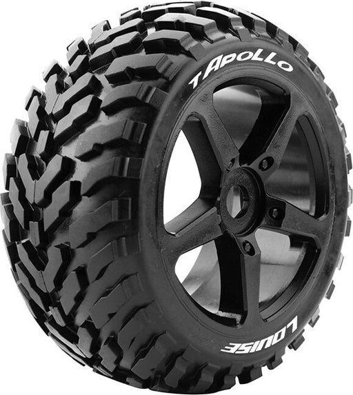 T-Apollo 1/8 Off-Road Truggy Tires, 0" Offset, 17mm,