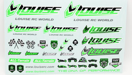 Louise RC Sticker Sheet-Green