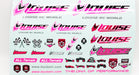 Louise RC Sticker Sheet-Pink