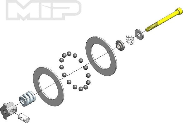 Super Diff, Carbide Rebuild Ki for TLR 22 Series
